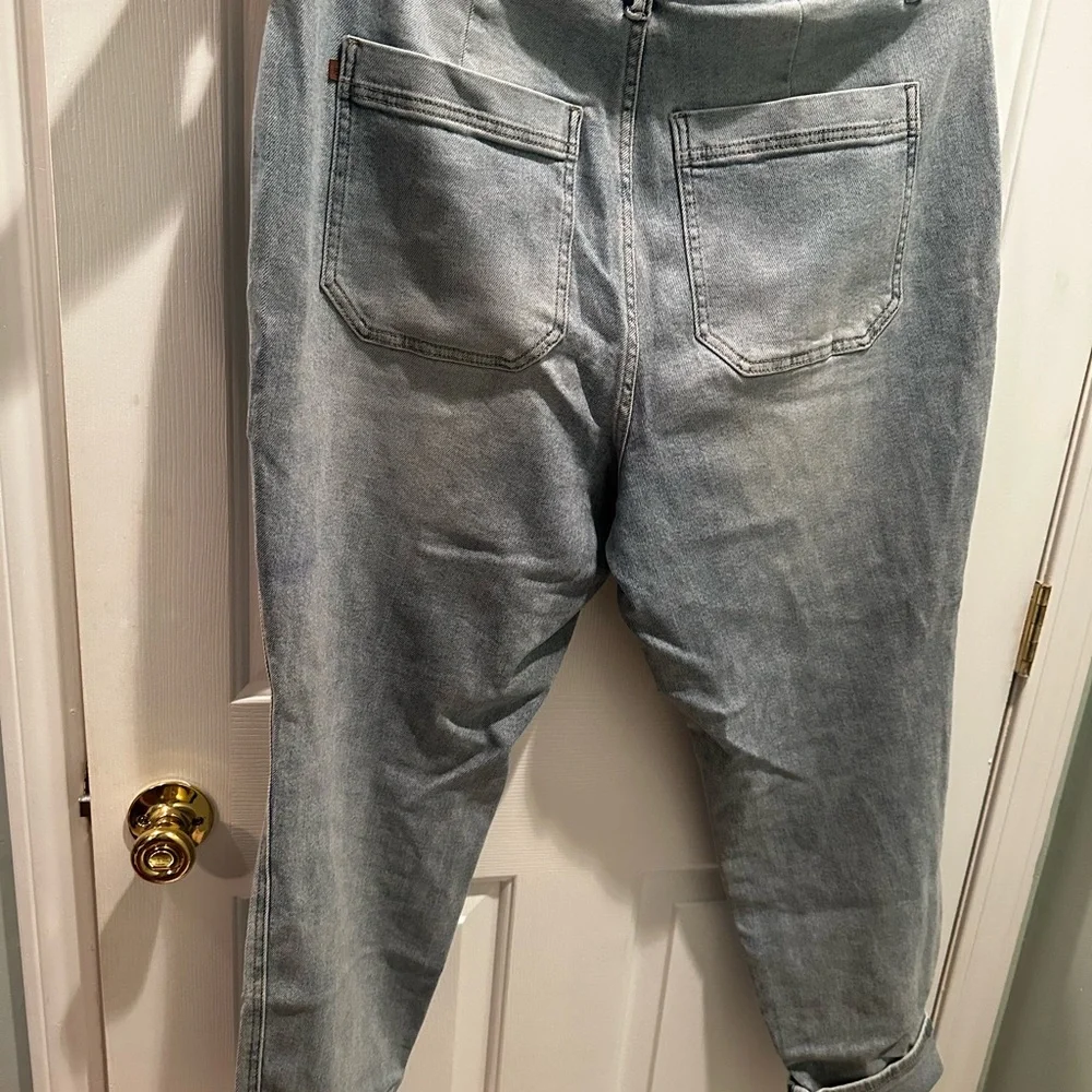 Judy Blue Light Blue Denim Joggers - Picture 6 of 6